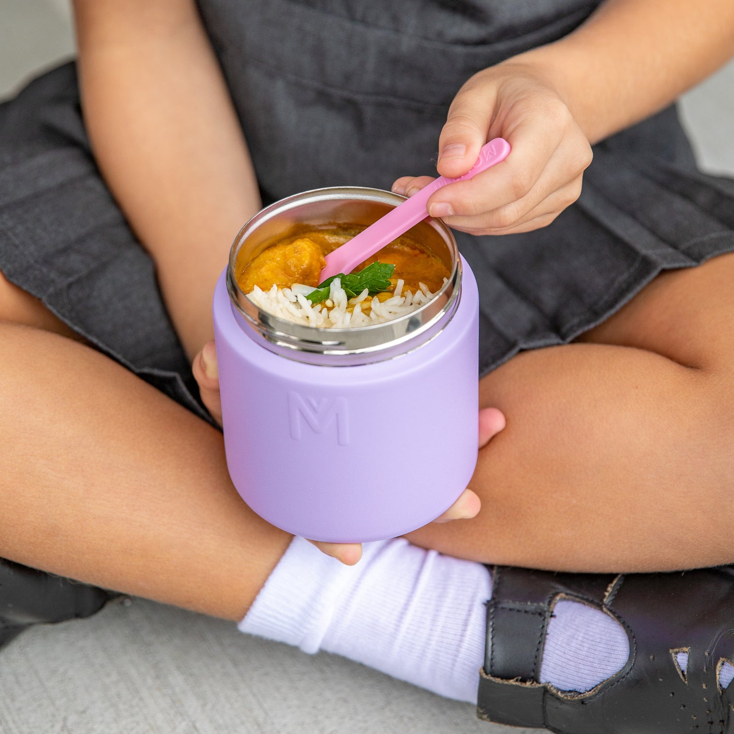 MontiiCo Insulated 400ml Food Jar - Assorted Colours