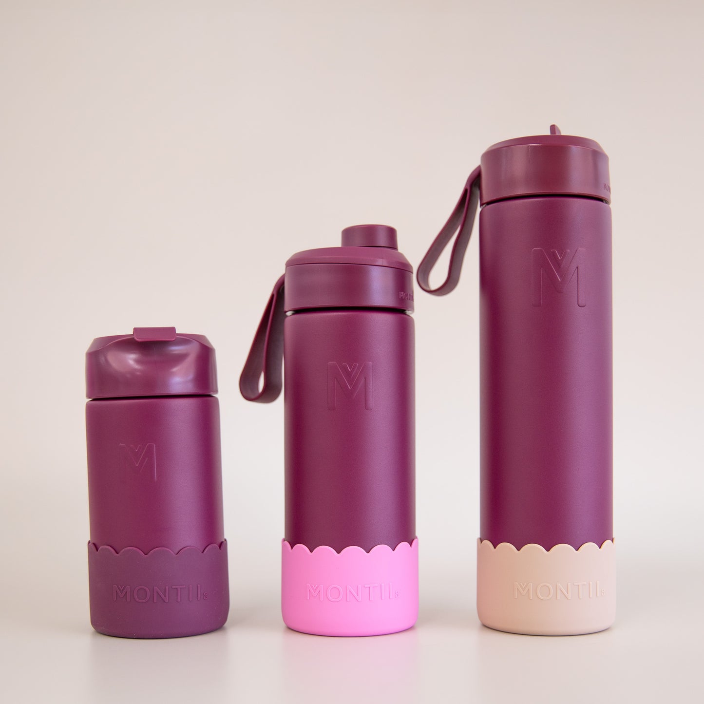 MontiiCo Fusion Small Bumper - Scallop Ruby (3 Pack)