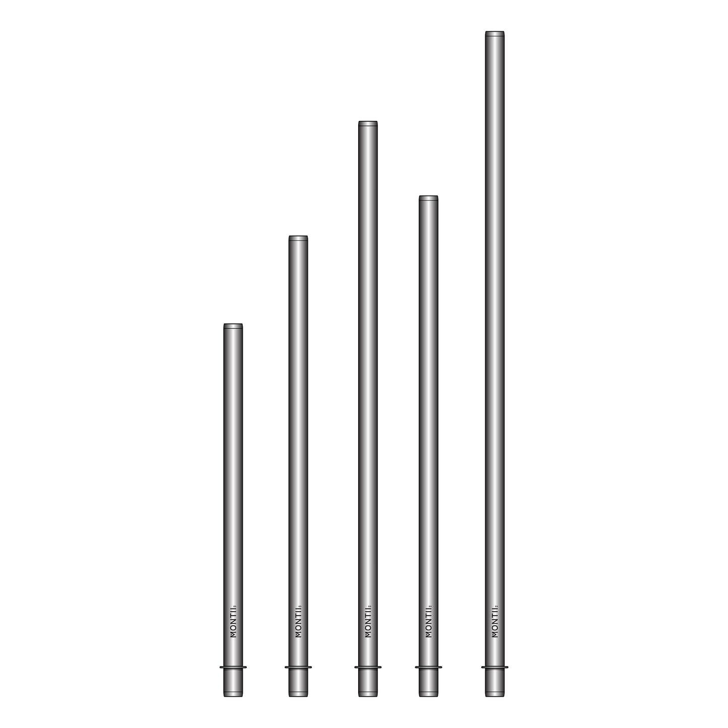 MontiiCo Fusion Smoothie Stainless Straw - Assorted