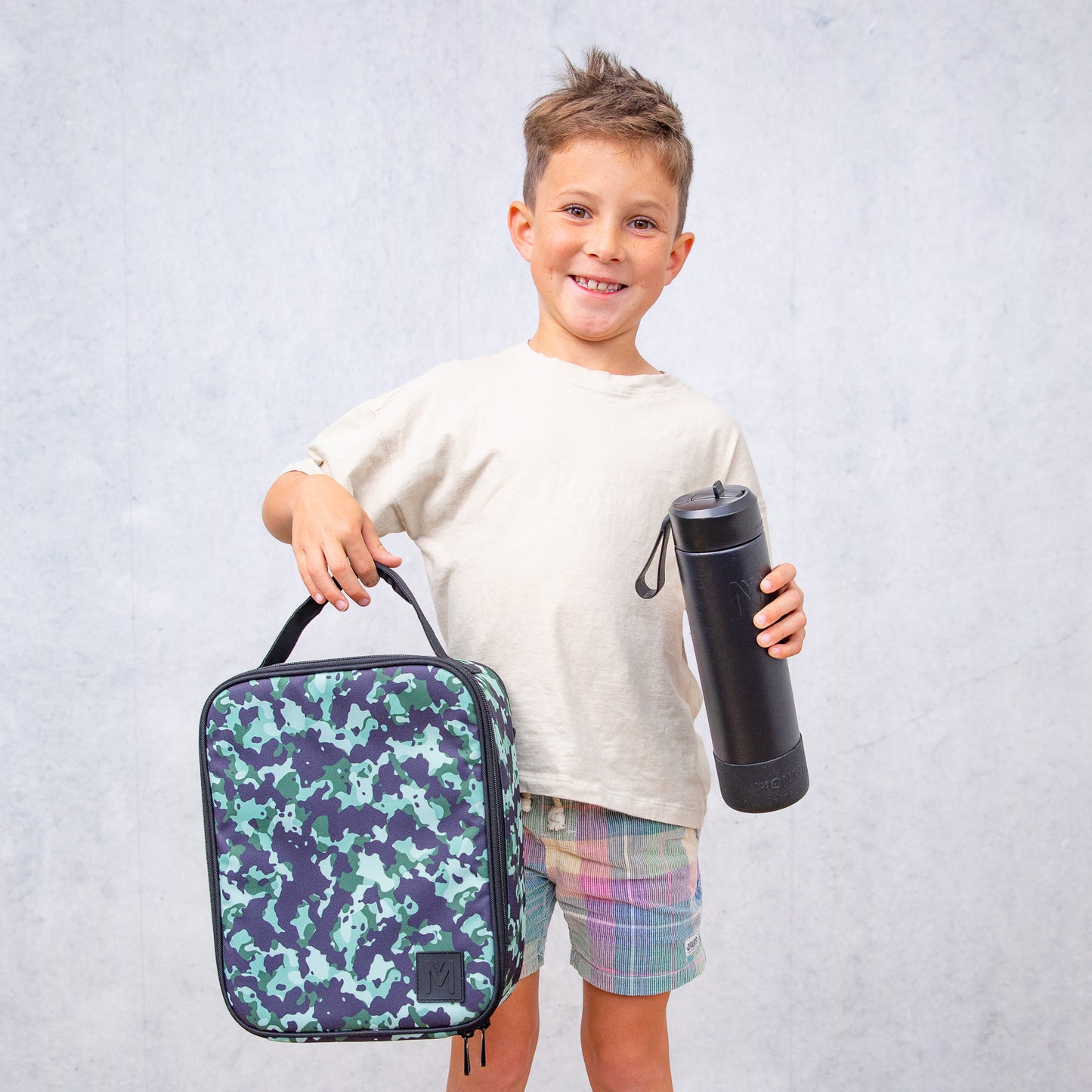 MontiiCo Insulated Large Lunch Bag - Stealth *PREORDER*