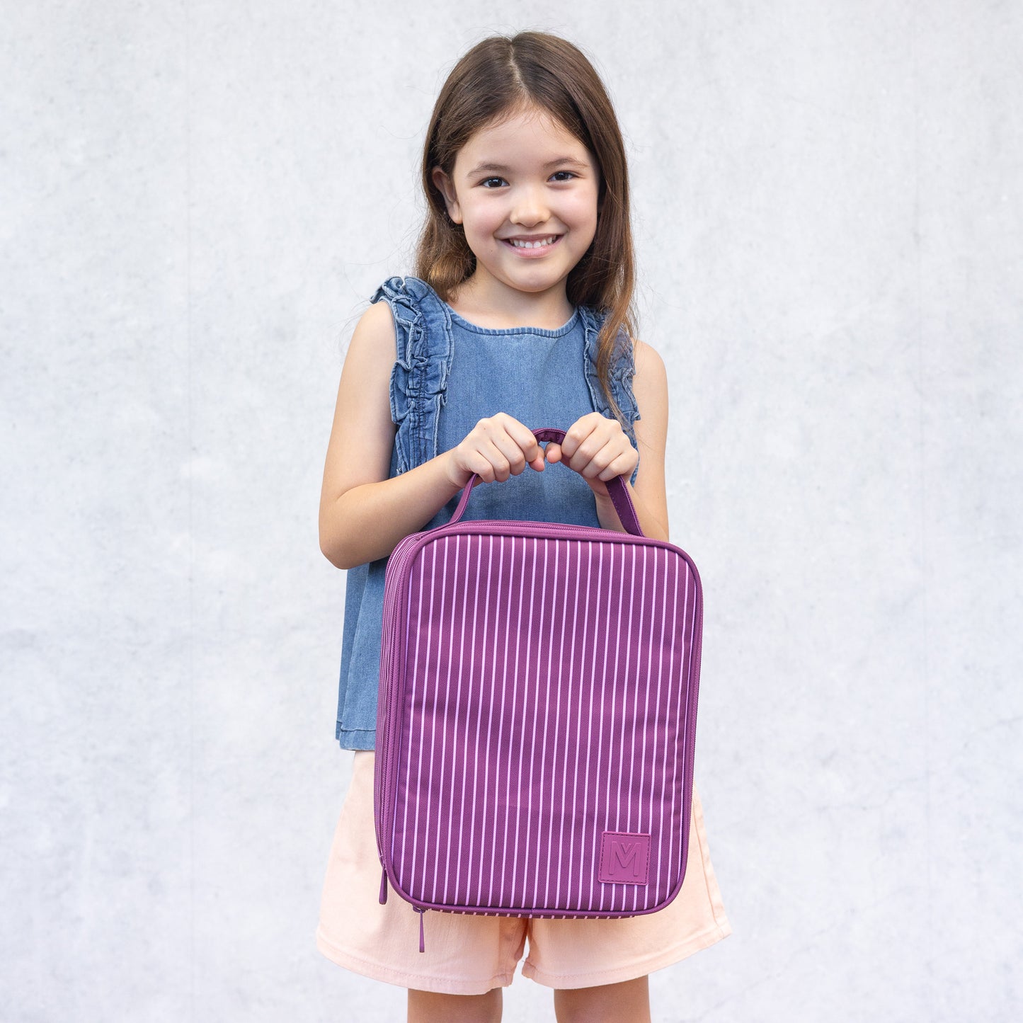 MontiiCo Insulated Large Lunch Bag - Ruby *PREORDER*