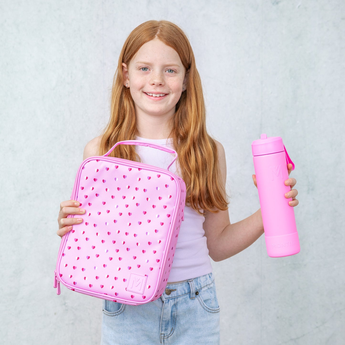 MontiiCo Insulated Large Lunch Bag - Sweetheart *PREORDER*