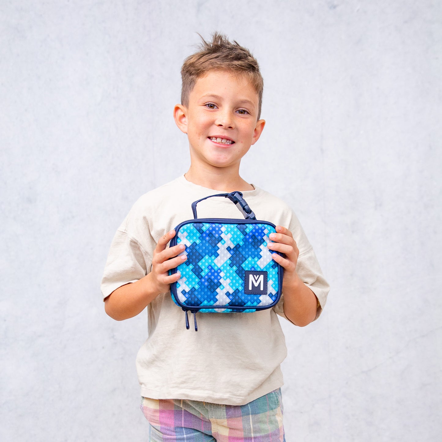 MontiiCo Mini Lunch Bag - Block Land *PREORDER*