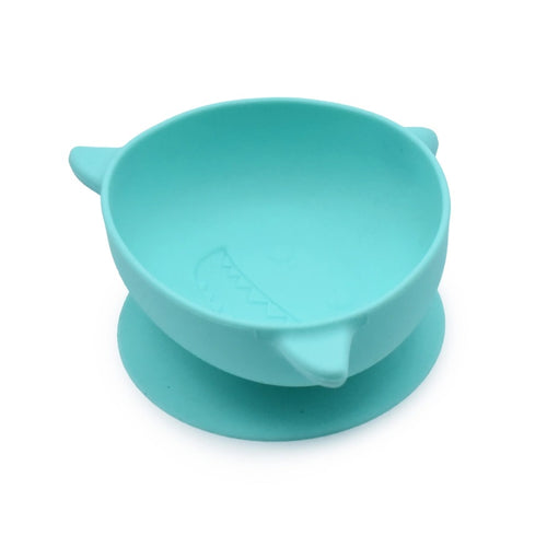 Melii Silicone Suction Bowls - Shark (2PACK) *PREORDER*