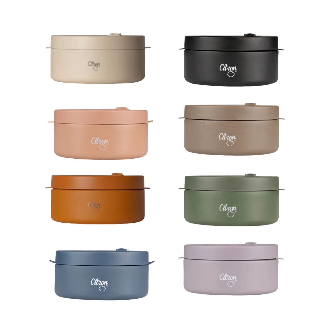 Citron 400ml Insulated Food Jar Assorted Colours – Trendy Lil Treats