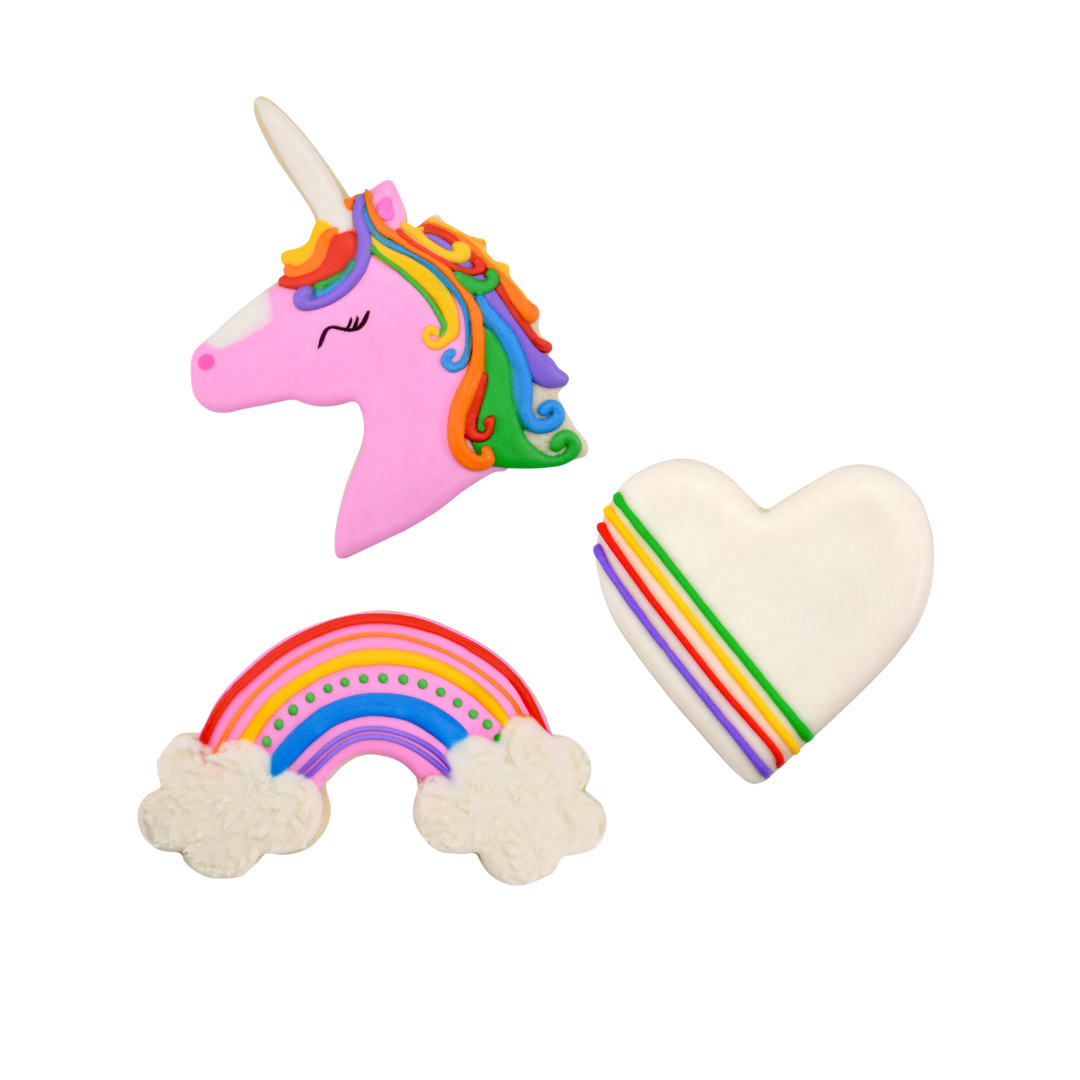 R&M Stainless Steel Cookie Cutter Set - Unicorn