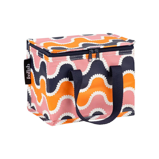 Kollab Insulated Lunch Box Bag - Wavey Stripe