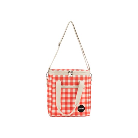Kollab Mini Insulated Cooler Bag - Red Check