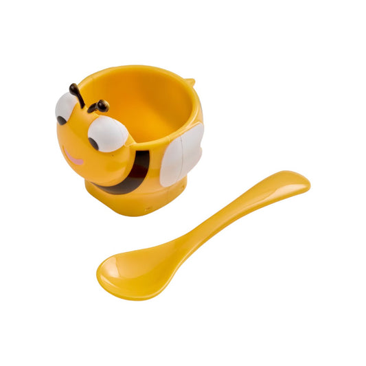 Joie Egg Cup & Spoon Set - Bee