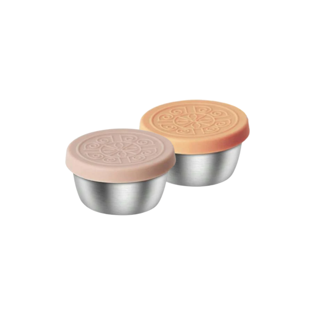 Stainless Steel Dip/Sauce Containers (2 Pack) - Assorted Colours