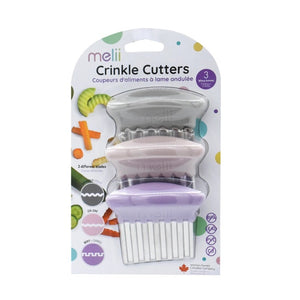 Melii Crinkle Cutter 3 Pack - Pink