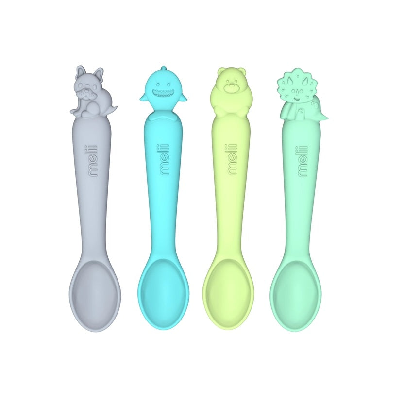 Melii Silicone Mealtime Bundle - Shark