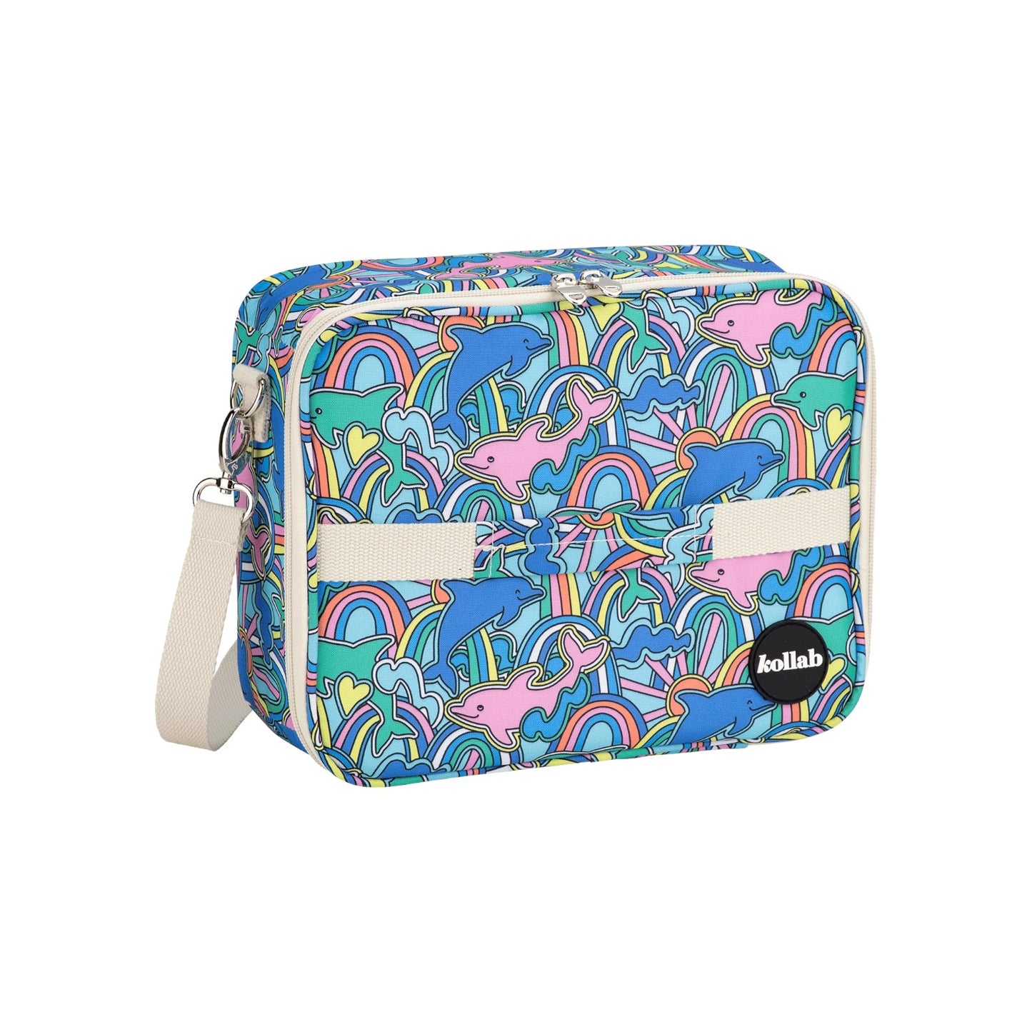 Kollab Insulated Bento Bag - Dolphin Dreams