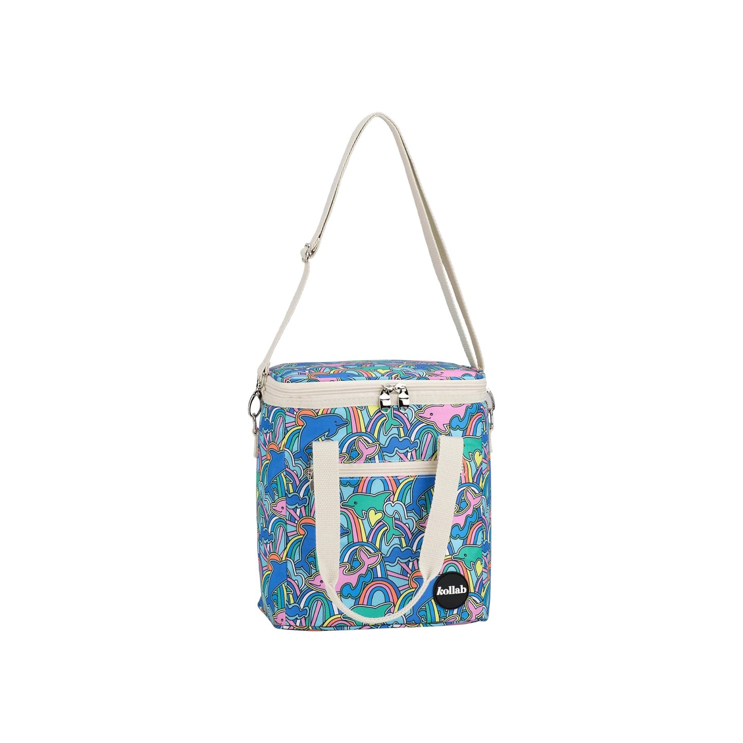 Kollab Mini Insulated Cooler Bag - Dolphin Dreams