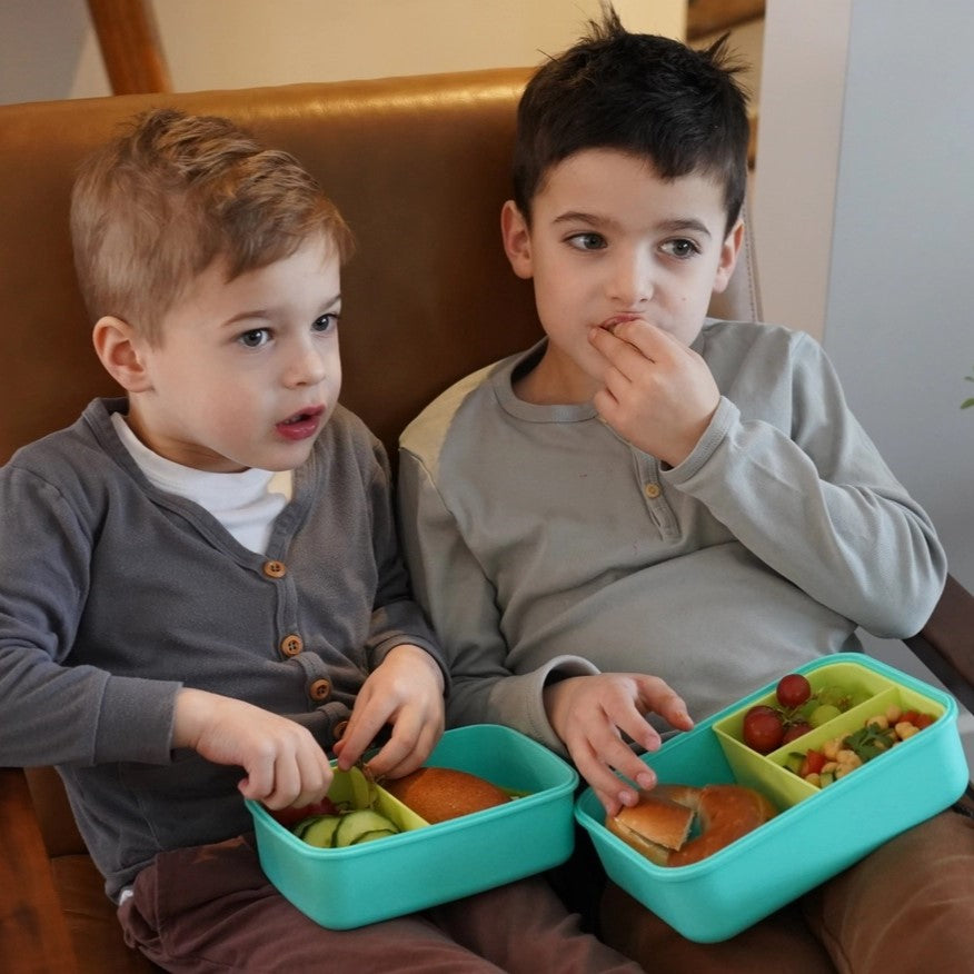 Melii 1250ml Bento Box w/ Removable Compartment - Assorted Colours