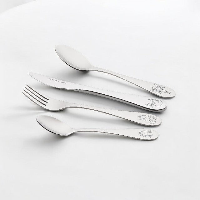 Wilkie Brothers 4 Piece Kids Cutlery Set - Fairytale