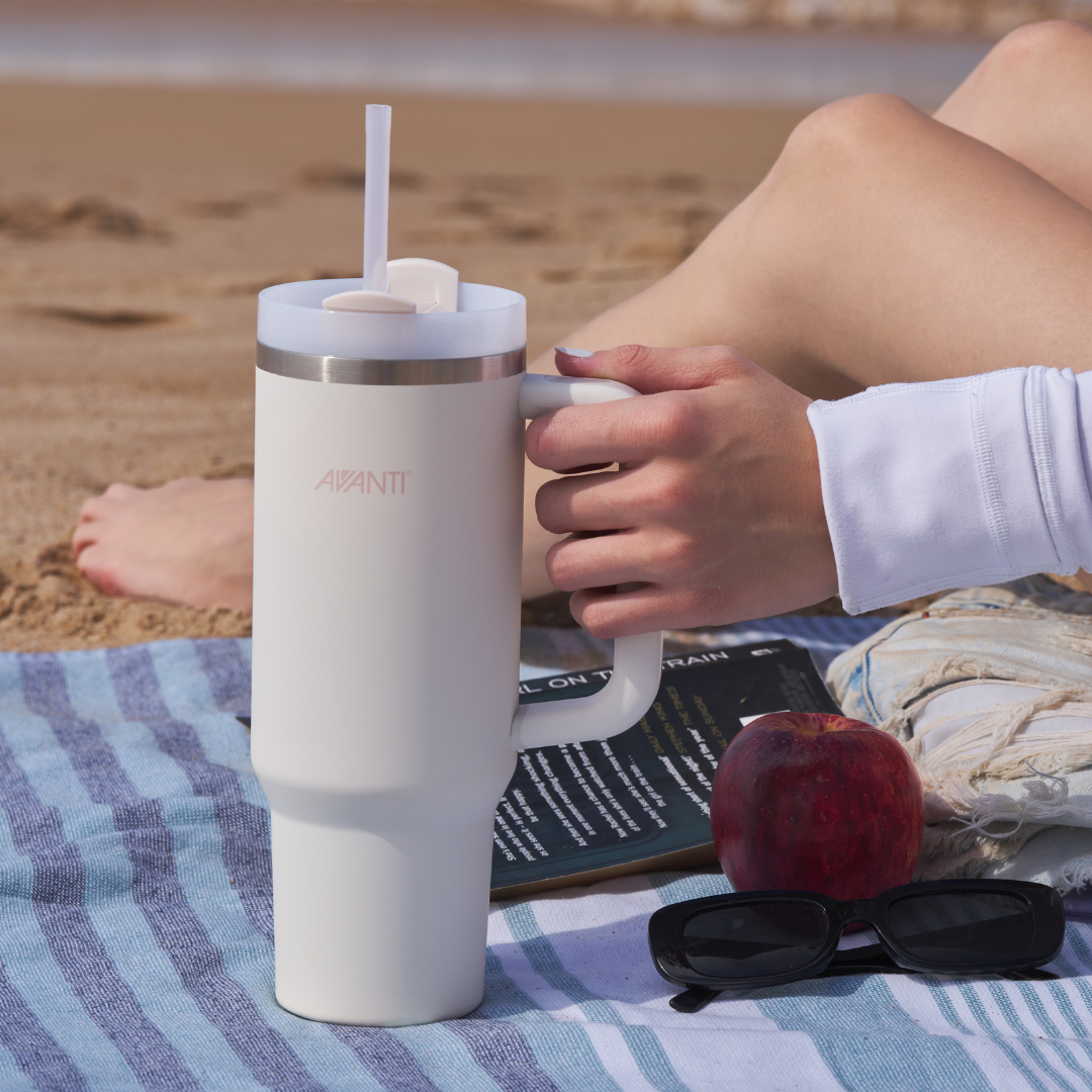 Avanti HydroQuench 1L Insulated Tumbler with 2 Lids - Assorted Colours