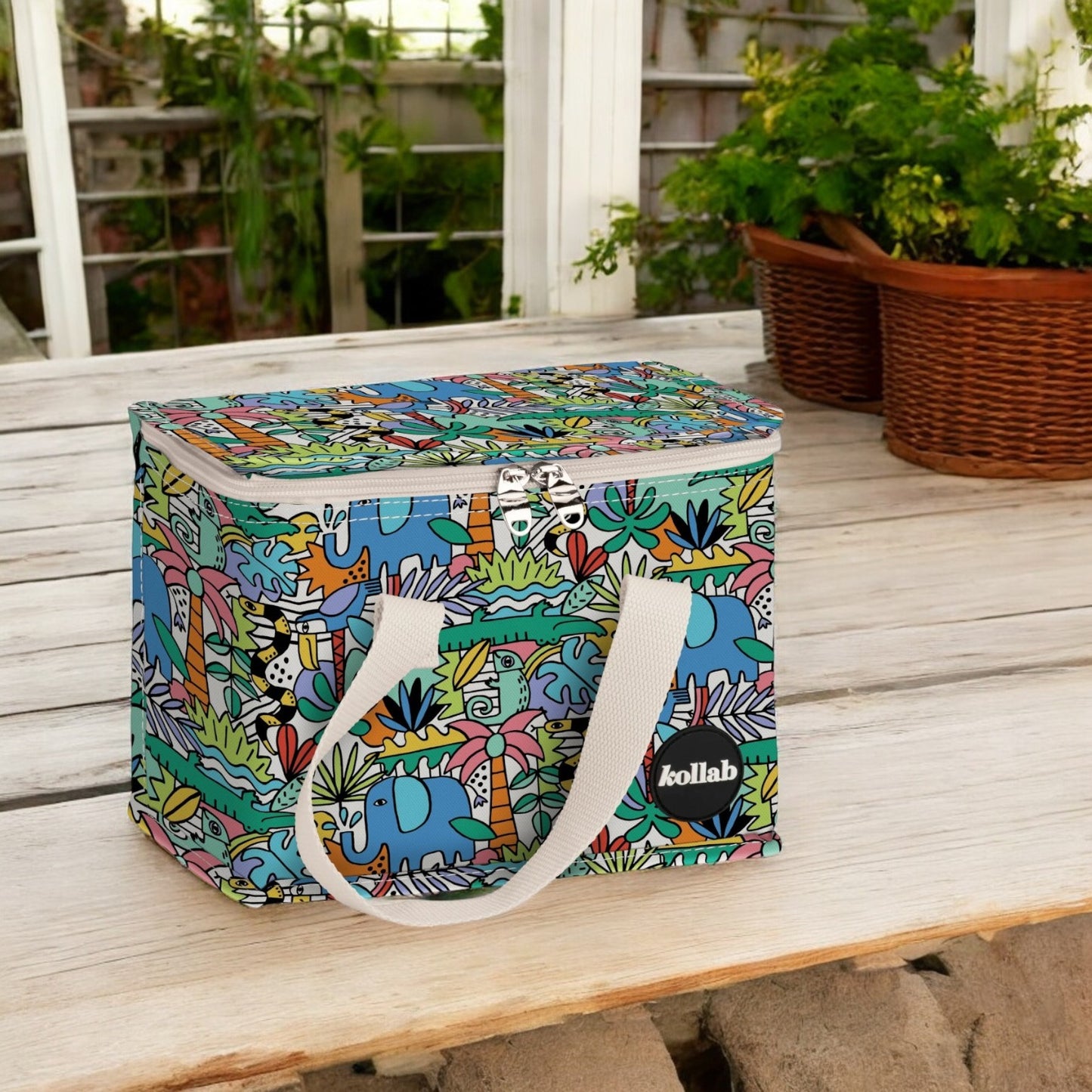 Kollab Insulated Lunch Box Bag - Jungle Jamboree