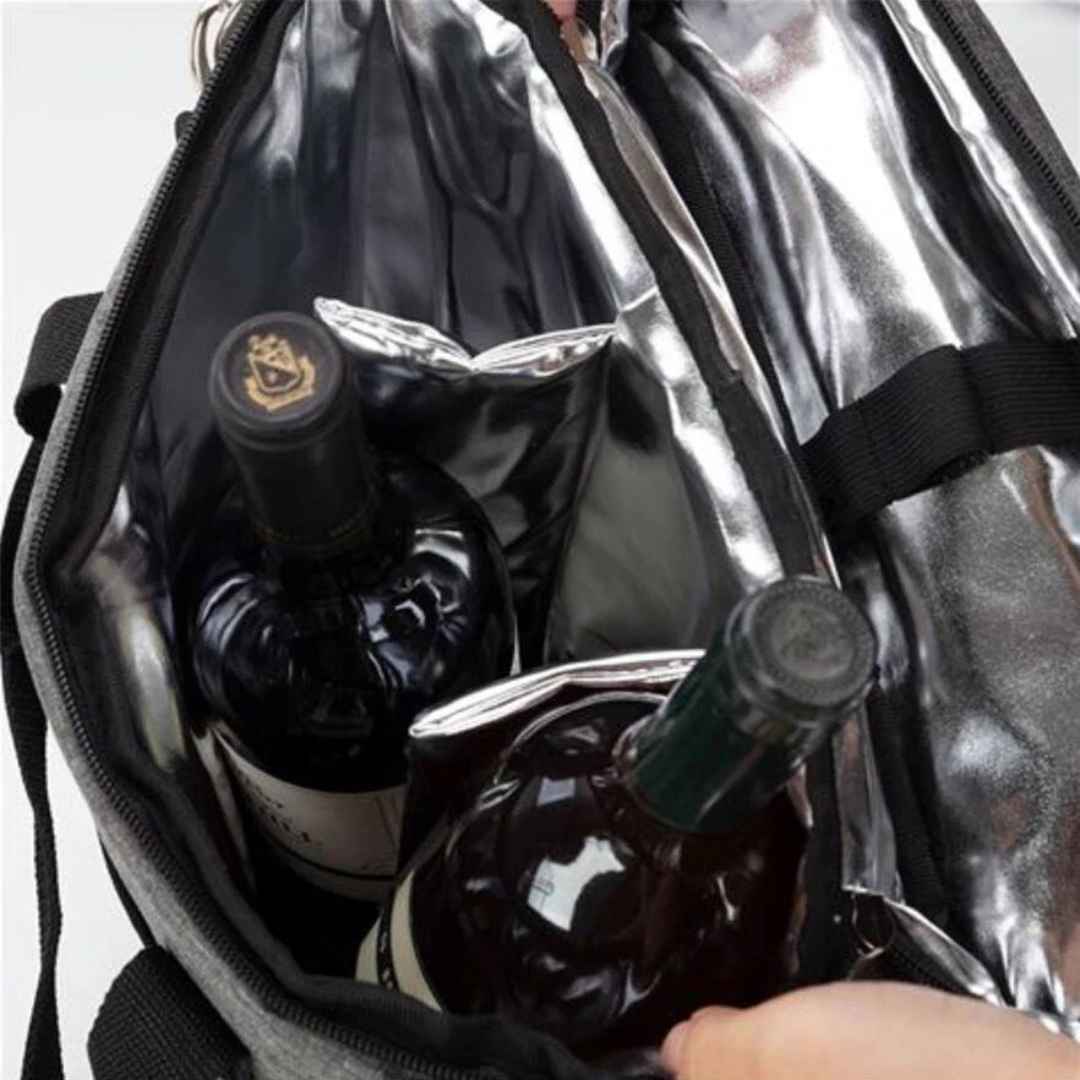 Karlstert Premium 3 Bottle Carrier - Sand *PREORDER*
