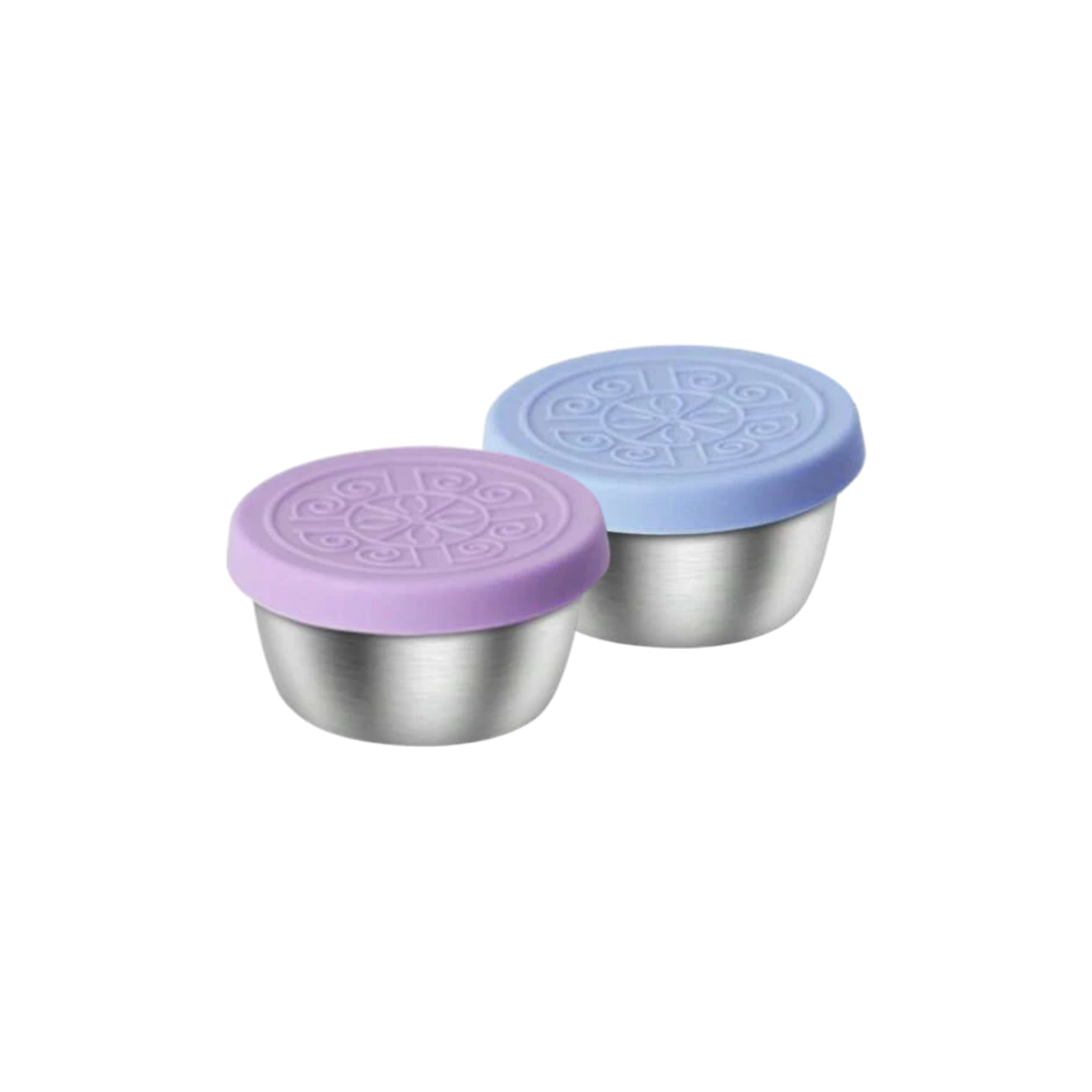 Stainless Steel Dip/Sauce Containers (2 Pack) - Assorted Colours