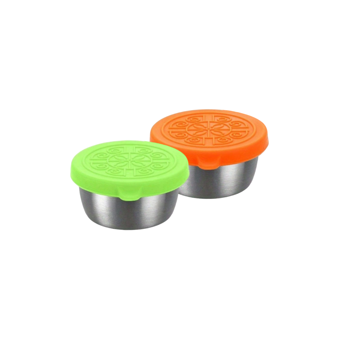 Stainless Steel Dip/Sauce Containers (2 Pack) - Assorted Colours