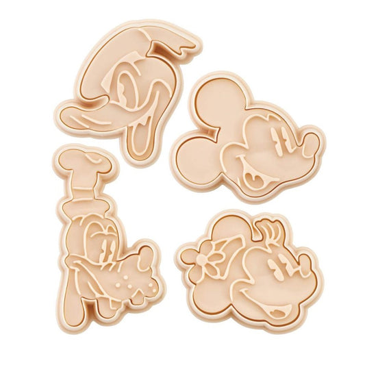 Skater Food Cutter & Stamper Set - Mickey & Friends