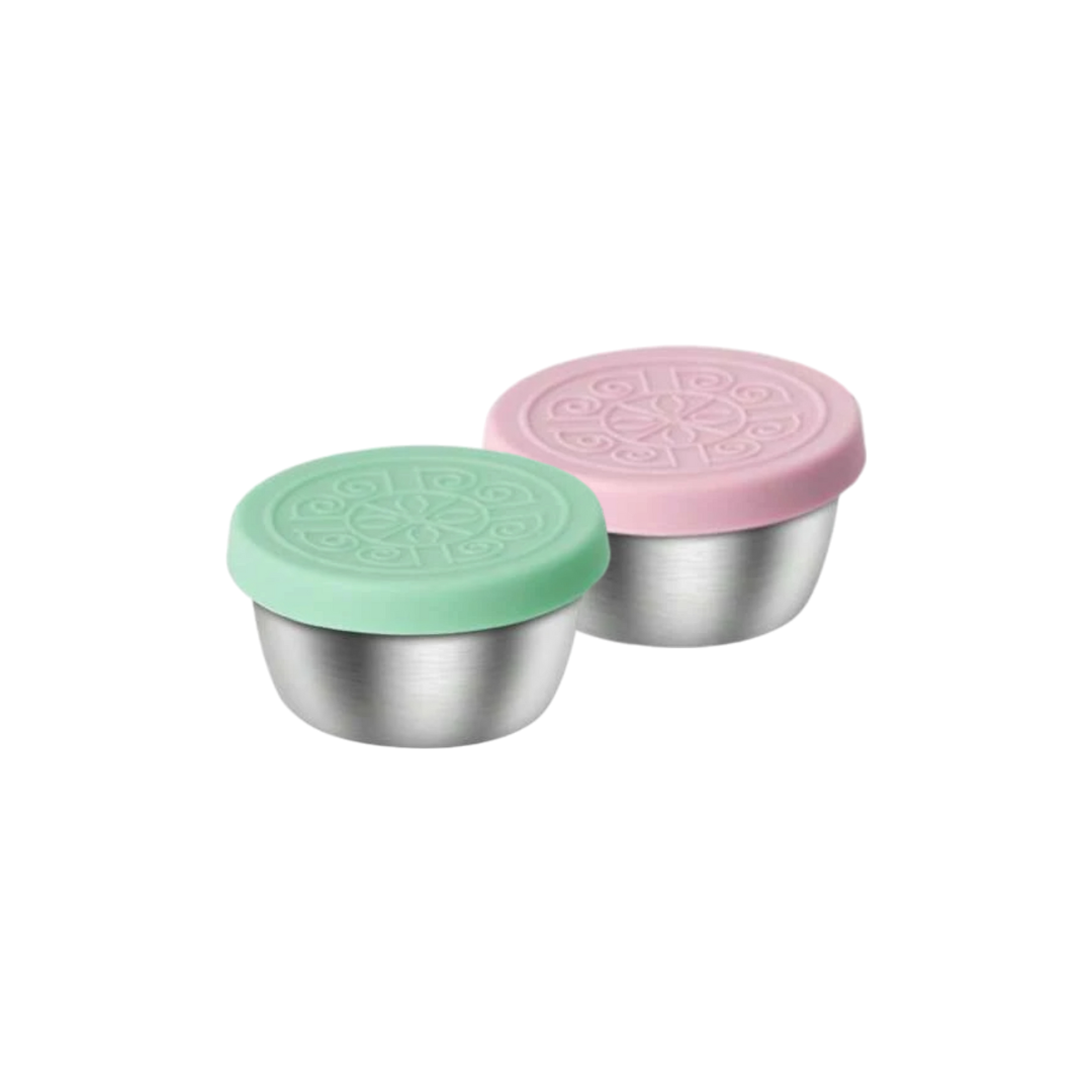 Stainless Steel Dip/Sauce Containers (2 Pack) - Assorted Colours
