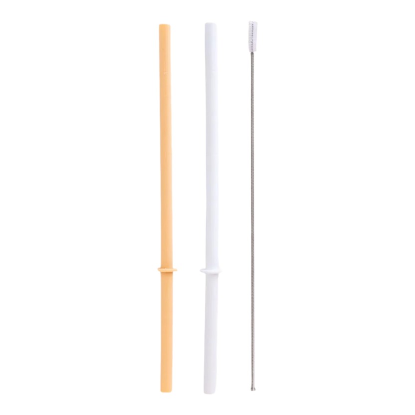 MontiiCo Fusion Flexi Stopper Straw Set - Assorted Colours
