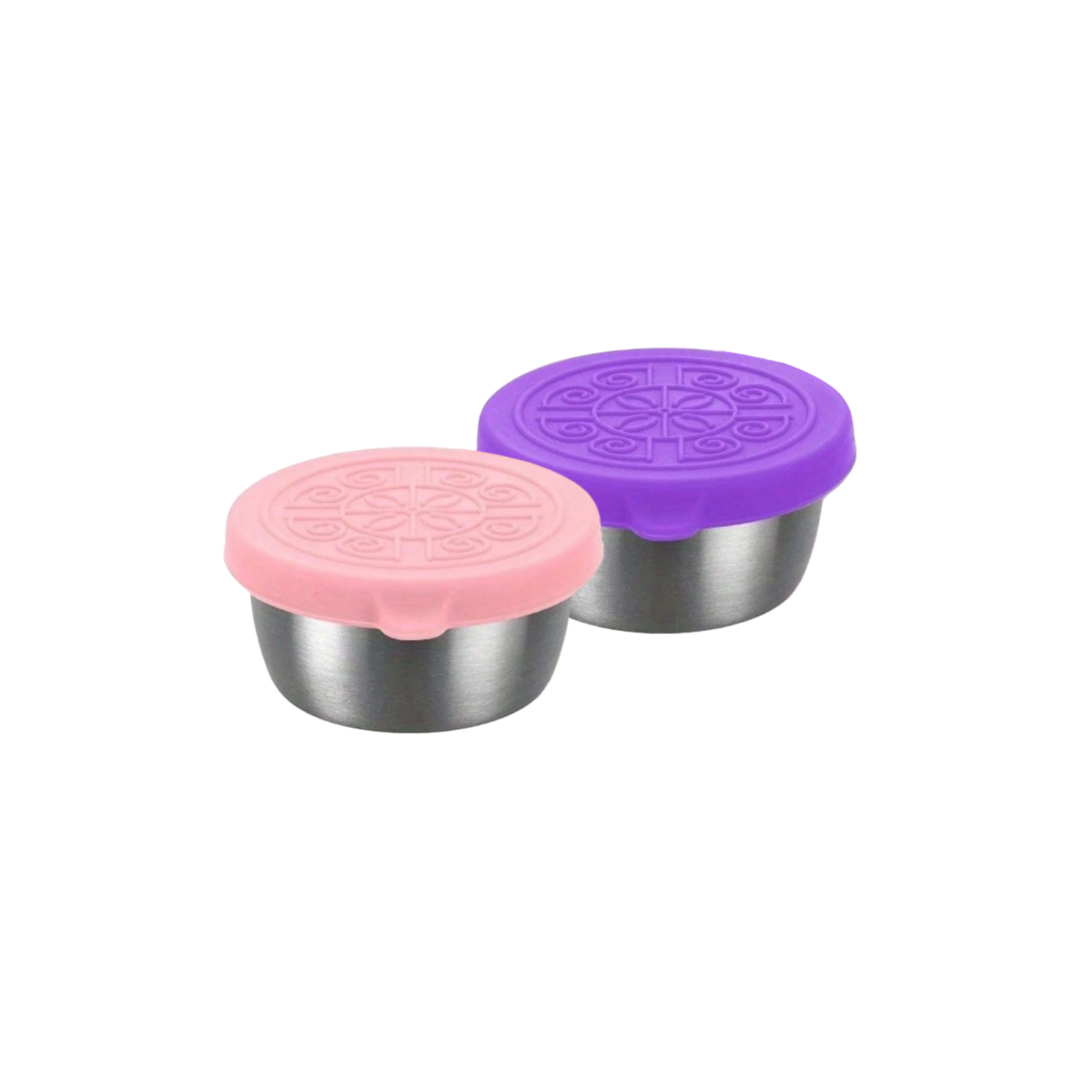 Stainless Steel Dip/Sauce Containers (2 Pack) - Assorted Colours
