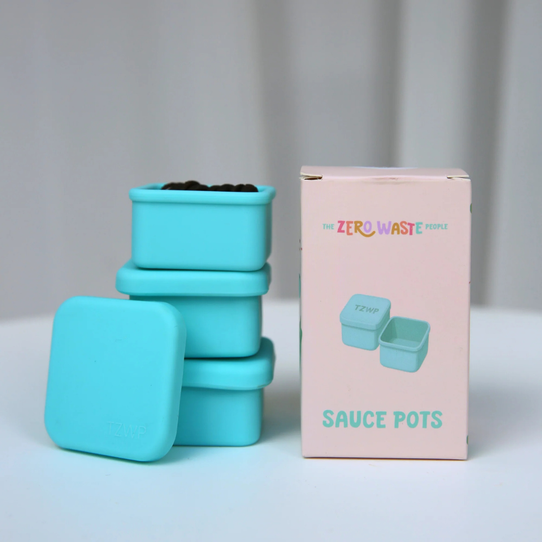 The Zero Waste People Silicone Sauce Pots - Assorted Colours