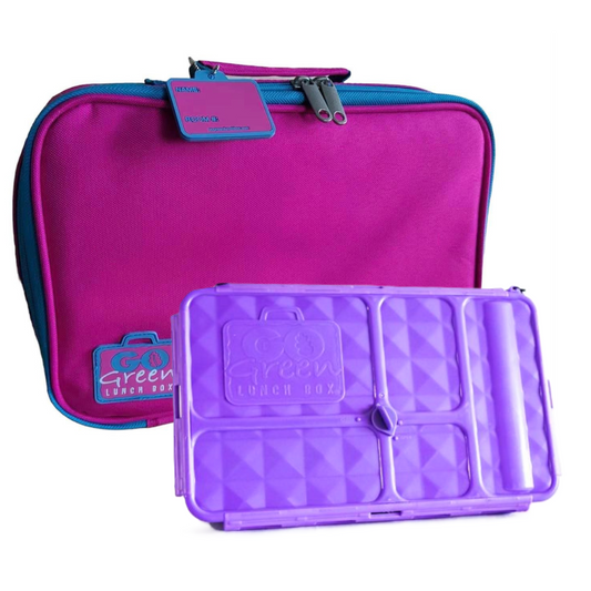 Go Green Original Lunch Box Set - Pretty 'N Pink