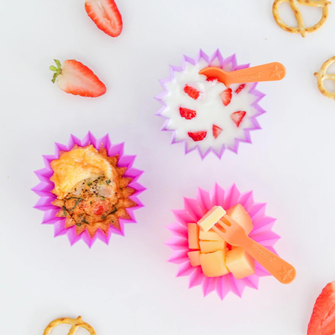 Lunch Punch Fork and Spoon Set - Bright *PREORDER*