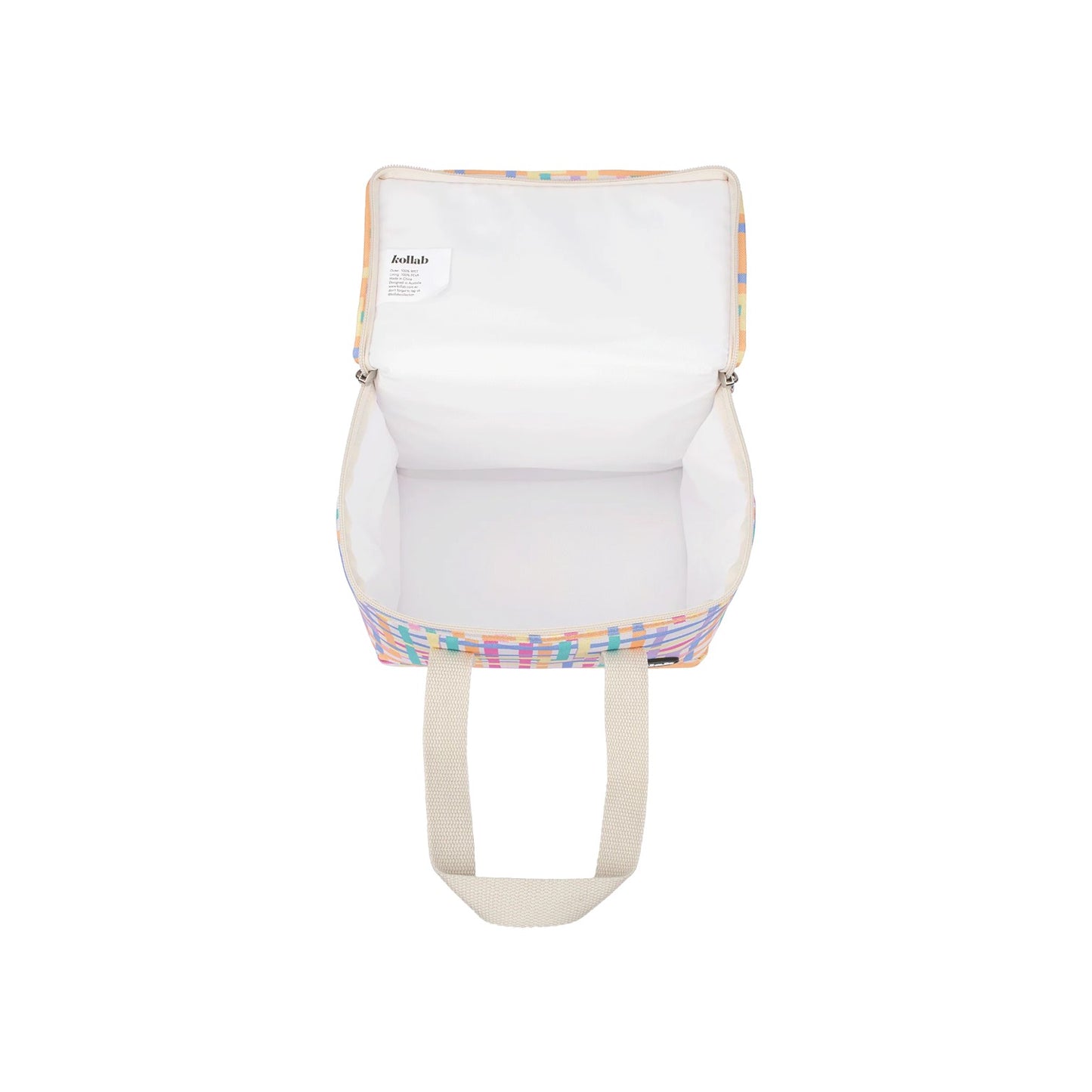 Kollab Insulated Lunch Box Bag - Subway Lines