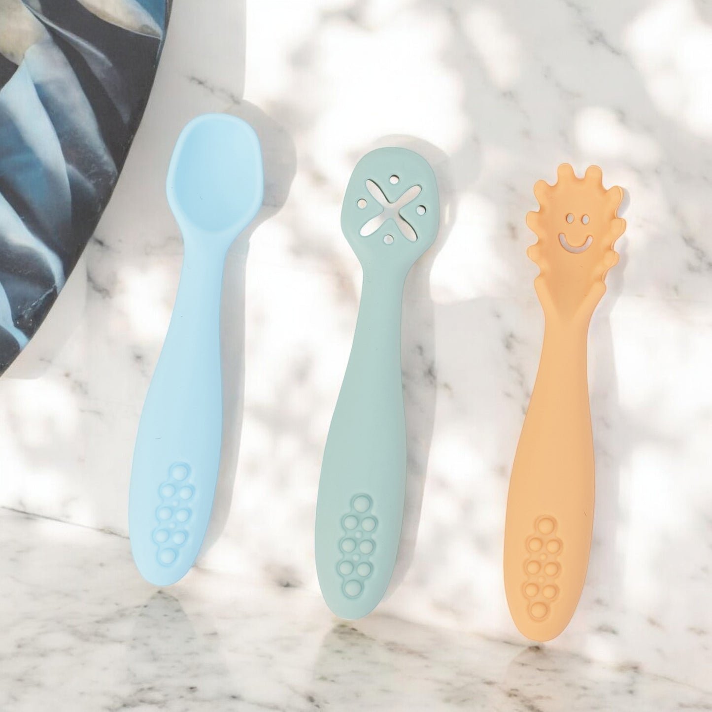 Annabel Trends Silicone Cutlery Set - Seaside