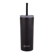 Load image into Gallery viewer, Oasis 600ml Super Sipper Insulated Tumbler w/ Silicone Straw - Choice of 9 Colours