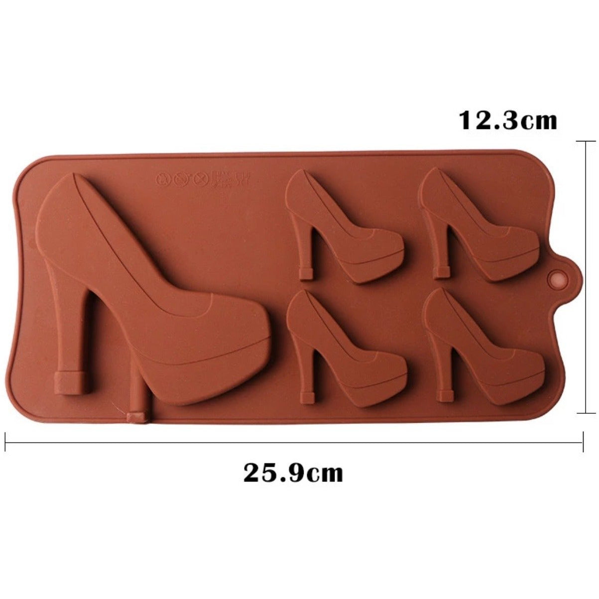 Silicone Mould Tray - Large & Small High Heels