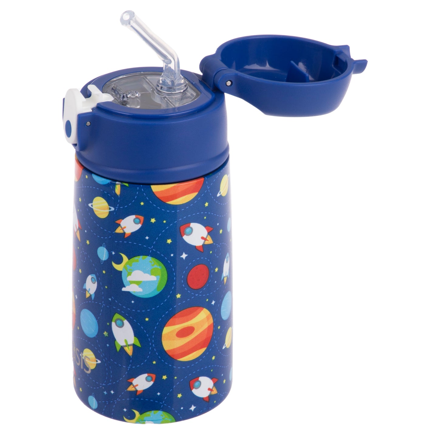 Oasis Kid's 400ml Insulated Drink Bottle w/ Sipper - Outer Space