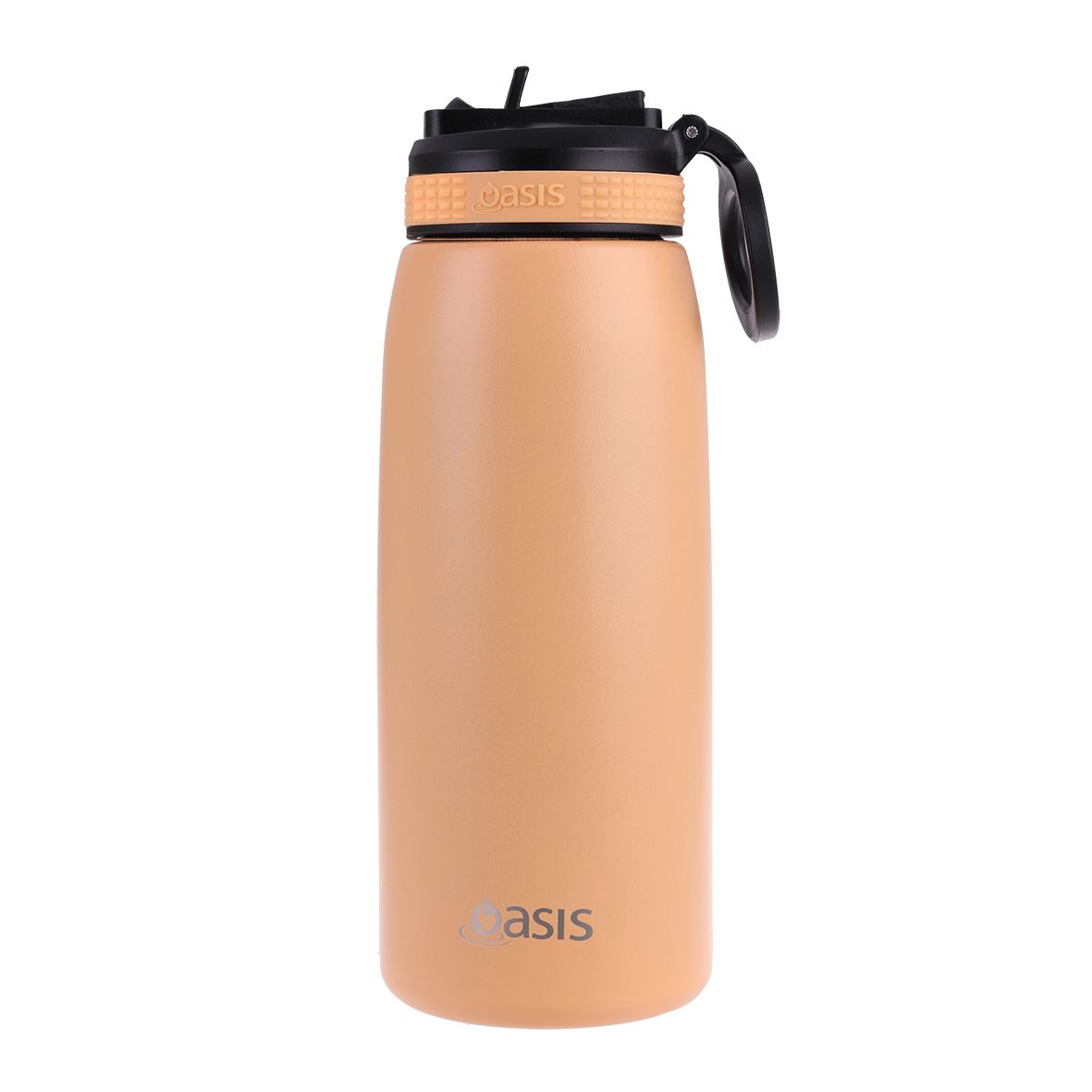 Oasis 780ml Stainless Steel Insulated Challenger Sports Drink Bottle with Straw - Assorted Colours