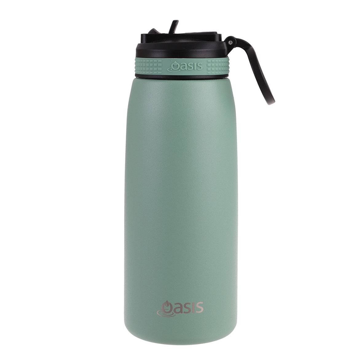 Oasis 780ml Stainless Steel Insulated Challenger Sports Drink Bottle with Straw - Assorted Colours