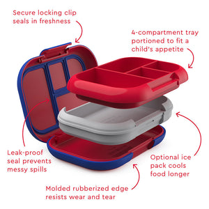 Bentgo Kids Chill Small Lunch Box - Choice of 5 Colours