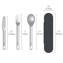 Load image into Gallery viewer, Bentgo Stainless Steel Travel Utensil Set