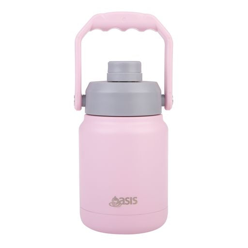 Oasis 1.2 Litre Stainless Steel Insulated Mini Jug W/ Carry Handle - Assorted Colours