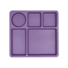 Load image into Gallery viewer, bobo&amp;boo Bamboo Divided Plate - Grape