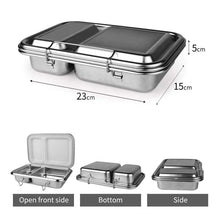 Load image into Gallery viewer, Ecococoon Bento 2 - Stainless Steel (2 colours available)