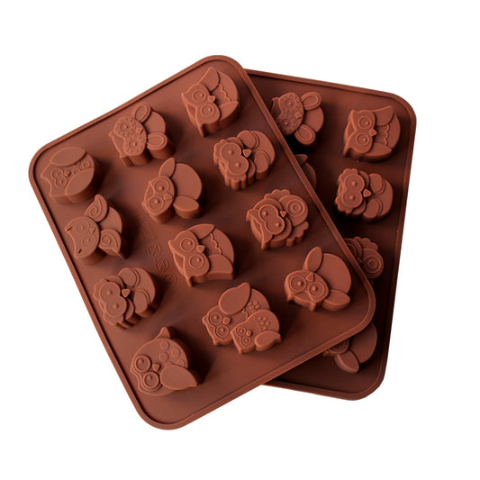 Silicone Mould Tray - Owl