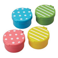 Load image into Gallery viewer, Condiments / Sauce Container with Dots &amp; Stripes *PREORDER*