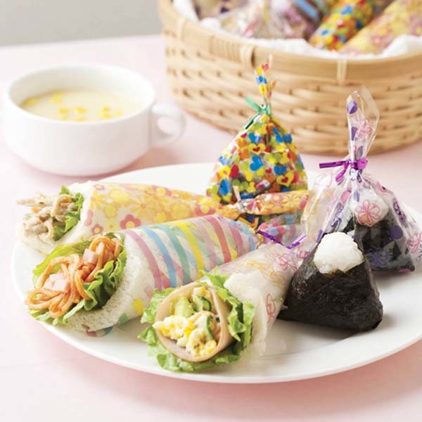 Torune Wrap & Rice Ball Sheets - Colourful