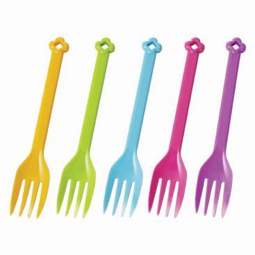 Rainbow Flower Forks