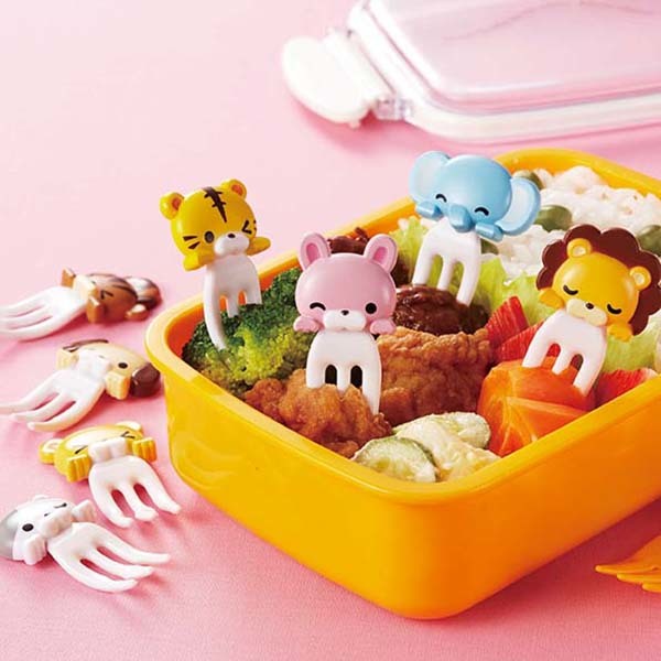 Torune Food Picks / Forks - Peak A Boo Animals