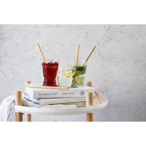 Ever Eco Bamboo Reusable Straws - 4 Pack with Brush